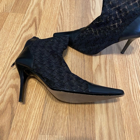 Lace boots high heels any season - Picture 2 of 4